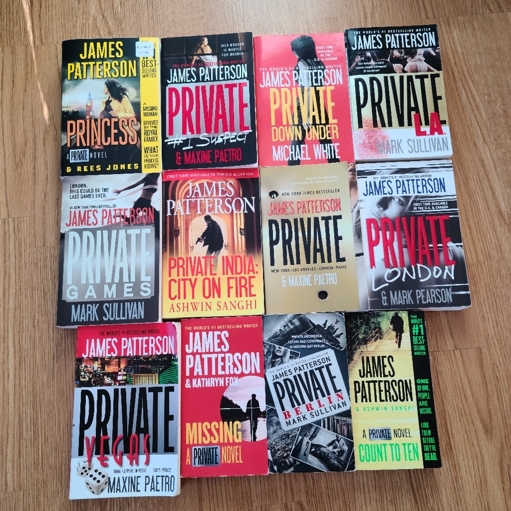 James Patterson Books Private Series